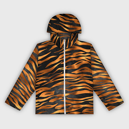 Женская ветровка В шкуре тигра / 3D-Белый – фото 1