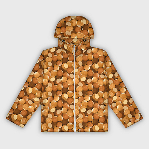 Женская ветровка Орехи Фундук / 3D-Белый – фото 1