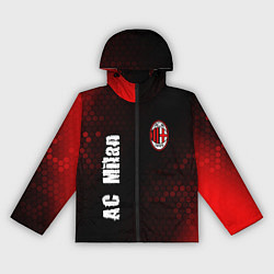 Ветровка с капюшоном женская AC MILAN AC Milan Графика, цвет: 3D-черный