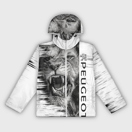 Женская ветровка Peugeotlion / 3D-Белый – фото 1