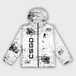 Ветровка с капюшоном женская Кс го : cs go, цвет: 3D-черный