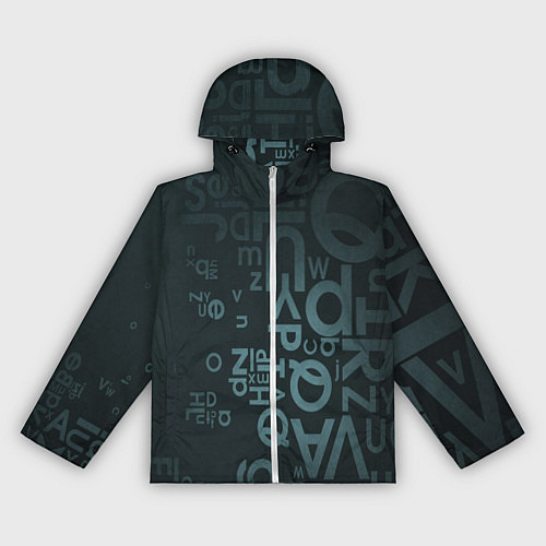 Женская ветровка Хаотичные мысли гения / 3D-Белый – фото 1