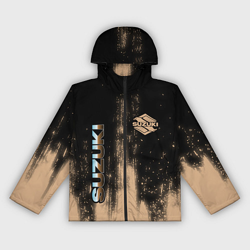 Женская ветровка SUZUKI Яркий / 3D-Черный – фото 1