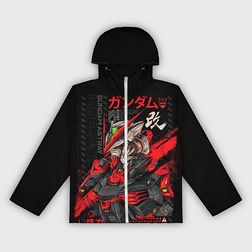Женская ветровка MBF-P02 Gundam Astray Red Frame / 3D-Белый – фото 1