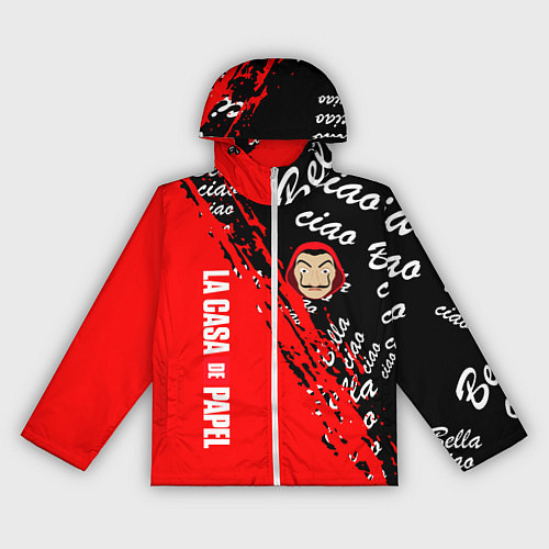 Женская ветровка La Casa de Papel bum bum ciao / 3D-Белый – фото 1