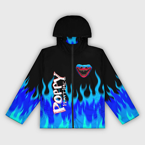 Женская ветровка Poppy Playtime - Fire / 3D-Черный – фото 1