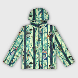 Ветровка с капюшоном женская Ghibli All, цвет: 3D-черный