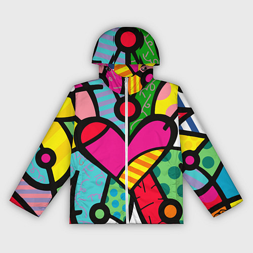 Женская ветровка Ромеро Бритто Арт / 3D-Белый – фото 1