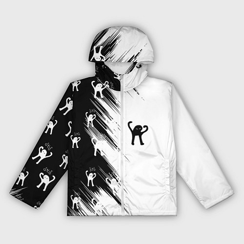 Женская ветровка Ъуъ съука чб / 3D-Белый – фото 1
