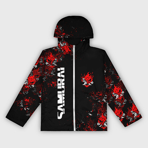 Женская ветровка КИБЕРПАНК 2077 SAMURAI CYBERPUNK 2077 / 3D-Белый – фото 1