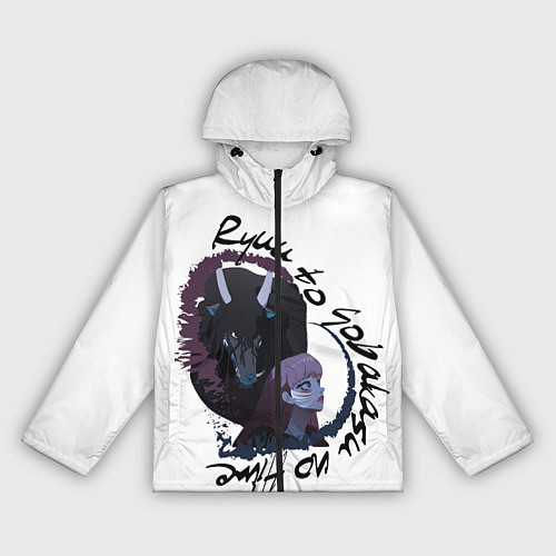 Женская ветровка RYUU TO SOBAKASU NO HIME by ezaia / 3D-Черный – фото 1