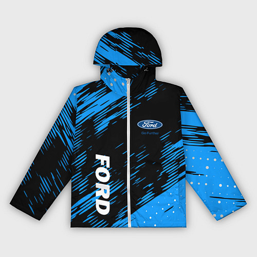 Женская ветровка Форд , Ford / 3D-Белый – фото 1