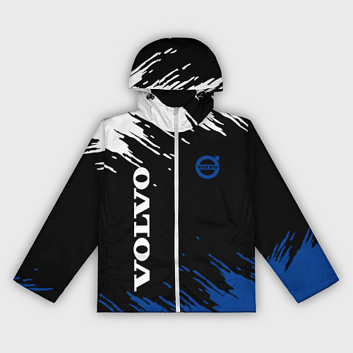 Женская ветровка Volvo - Texture / 3D-Белый – фото 1