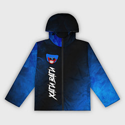 Ветровка с капюшоном женская ХАГИ ВАГИ Пламя Вертикально, цвет: 3D-черный