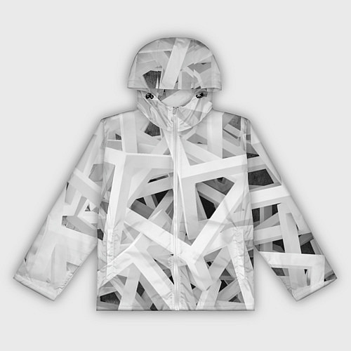 Женская ветровка БЕЛЫЙ АРХИТЕКТОР / 3D-Белый – фото 1