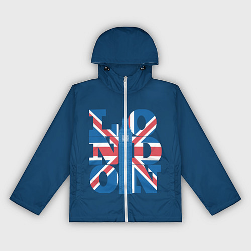 Женская ветровка LONDON Лондон / 3D-Белый – фото 1