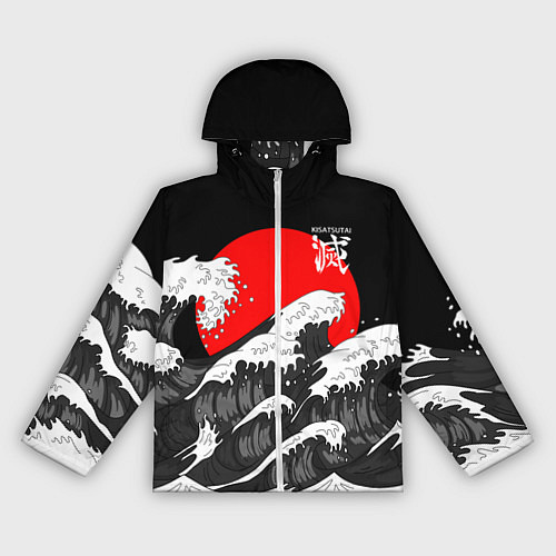 Женская ветровка Kisatsutai - Корпус бойни демонов / 3D-Белый – фото 1