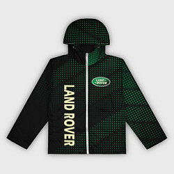 Ветровка с капюшоном женская Land Rover , Ленд Ровер, цвет: 3D-белый