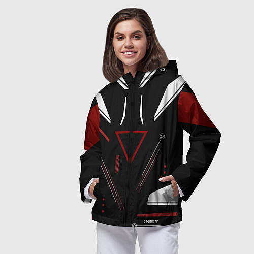 Женская ветровка Сайрекс Сyrex CS GO / 3D-Черный – фото 3