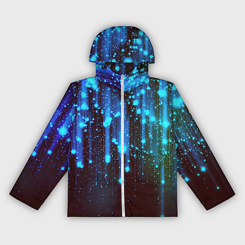 Женская ветровка Звездопад Звёздный дождь / 3D-Белый – фото 1