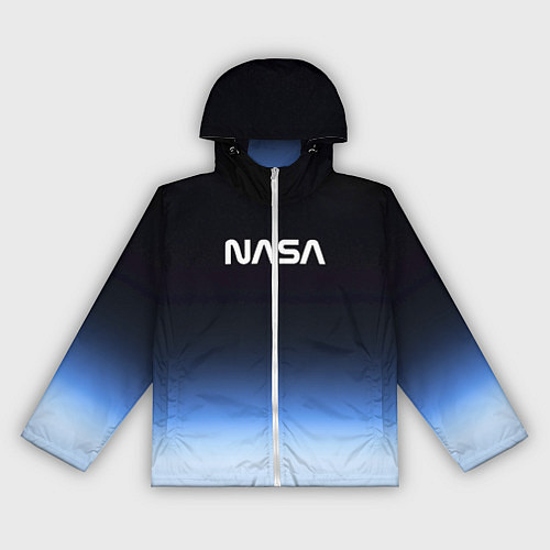 Женская ветровка NASA с МКС / 3D-Белый – фото 1