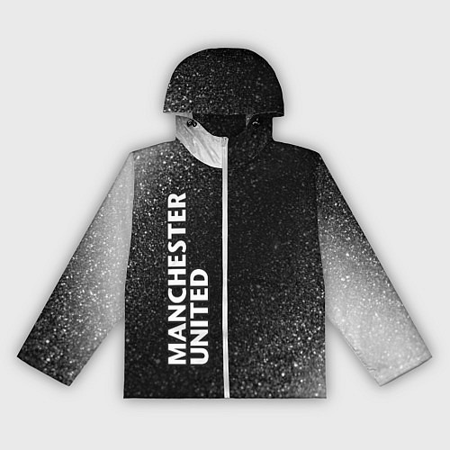 Женская ветровка МАНЧЕСТЕР ЮНАЙТЕД Шум По вертикали / 3D-Белый – фото 1