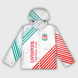 Ветровка с капюшоном женская LIVERPOOL ЛИВЕРПУЛЬ, цвет: 3D-белый