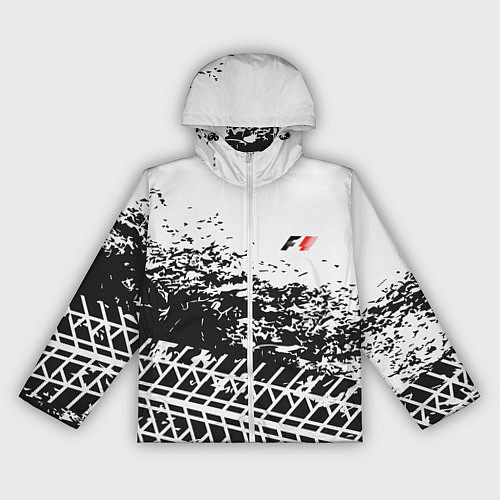 Женская ветровка F1 Формула 1 Mini Logo / 3D-Белый – фото 1