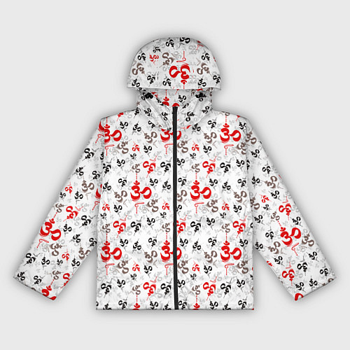 Женская ветровка Мантра ОМ АУМ / 3D-Черный – фото 1