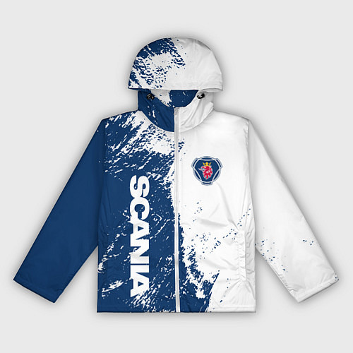 Женская ветровка SCANIA SAAB / 3D-Белый – фото 1