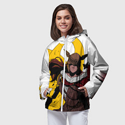 Ветровка с капюшоном женская ELDEN RING ЭЛДЕН РИНГ КОМИКС, цвет: 3D-белый — фото 2