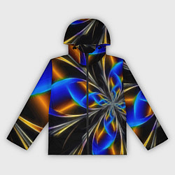 Ветровка с капюшоном женская Neon vanguard pattern Fashion 2023, цвет: 3D-черный