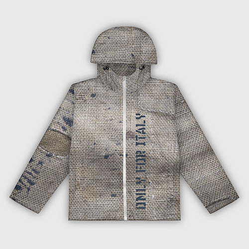 Женская ветровка Only for Italy Мешковина Авангард Hype / 3D-Белый – фото 1