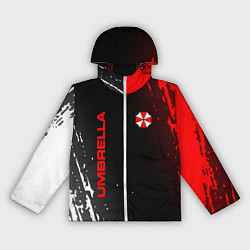 Ветровка с капюшоном женская Resident evil амбрелла, цвет: 3D-белый