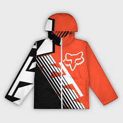 Ветровка с капюшоном женская FOX X KTM Сollaboration, цвет: 3D-белый