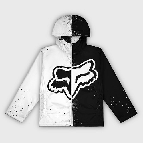 Женская ветровка FOX MOTOCROSS - ФОКС МОТОКРОСС / 3D-Белый – фото 1