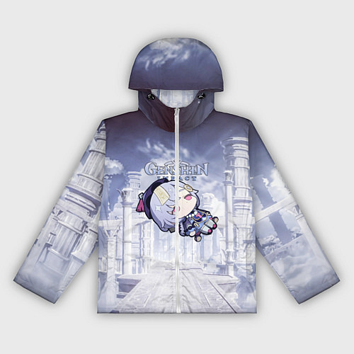 Женская ветровка Genshin Impact - Qiqi / 3D-Белый – фото 1