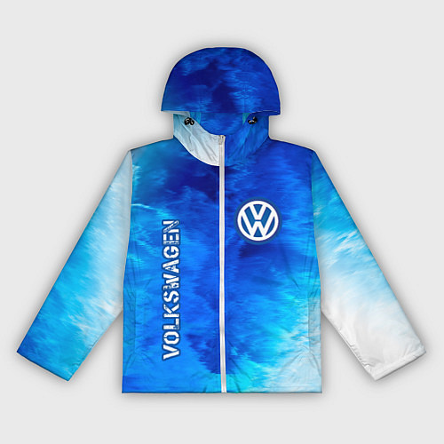 Женская ветровка VOLKSWAGEN Volkswagen Пламя / 3D-Белый – фото 1