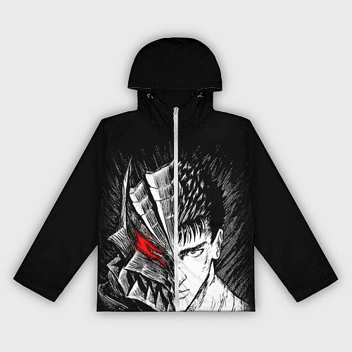 Женская ветровка БЕРСЕРК ГАТС И ДОСПЕХИ / 3D-Белый – фото 1