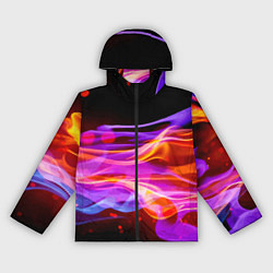 Женская ветровка Abstract colorful waves