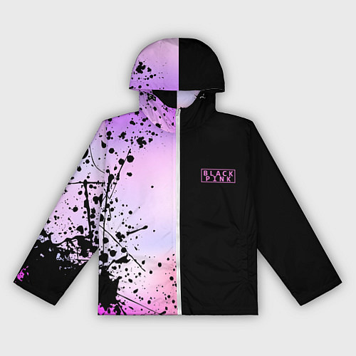 Женская ветровка BLACKPINK HALF COLORS / 3D-Белый – фото 1
