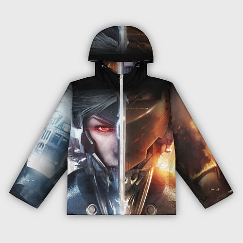 Женская ветровка METAL GEAR RISING САМУРАЙ / 3D-Белый – фото 1