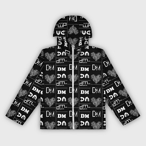 Женская ветровка DM ENJOY THE SILENCE / 3D-Белый – фото 1