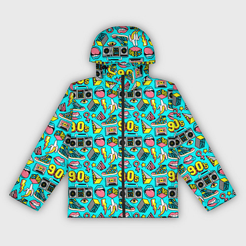 Женская ветровка THE NINETIES / 3D-Черный – фото 1