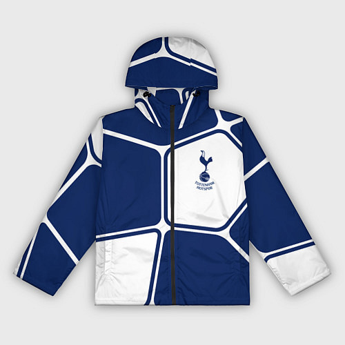 Женская ветровка ФК Тоттенхэм абстракция / 3D-Черный – фото 1