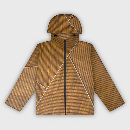 Женская ветровка Деревянная броня / 3D-Черный – фото 1