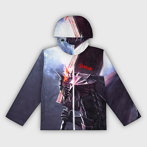 Женская ветровка Берсерк С Мечечём На Плече / 3D-Белый – фото 1