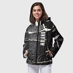 Ветровка с капюшоном женская Vanguard rags - Milano, цвет: 3D-черный — фото 2