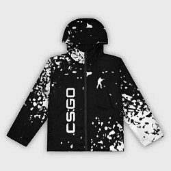 Ветровка с капюшоном женская Csgo стрелялки, цвет: 3D-черный