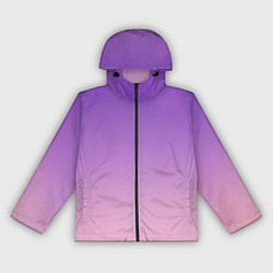 Ветровка с капюшоном женская Раннее утро, цвет: 3D-черный